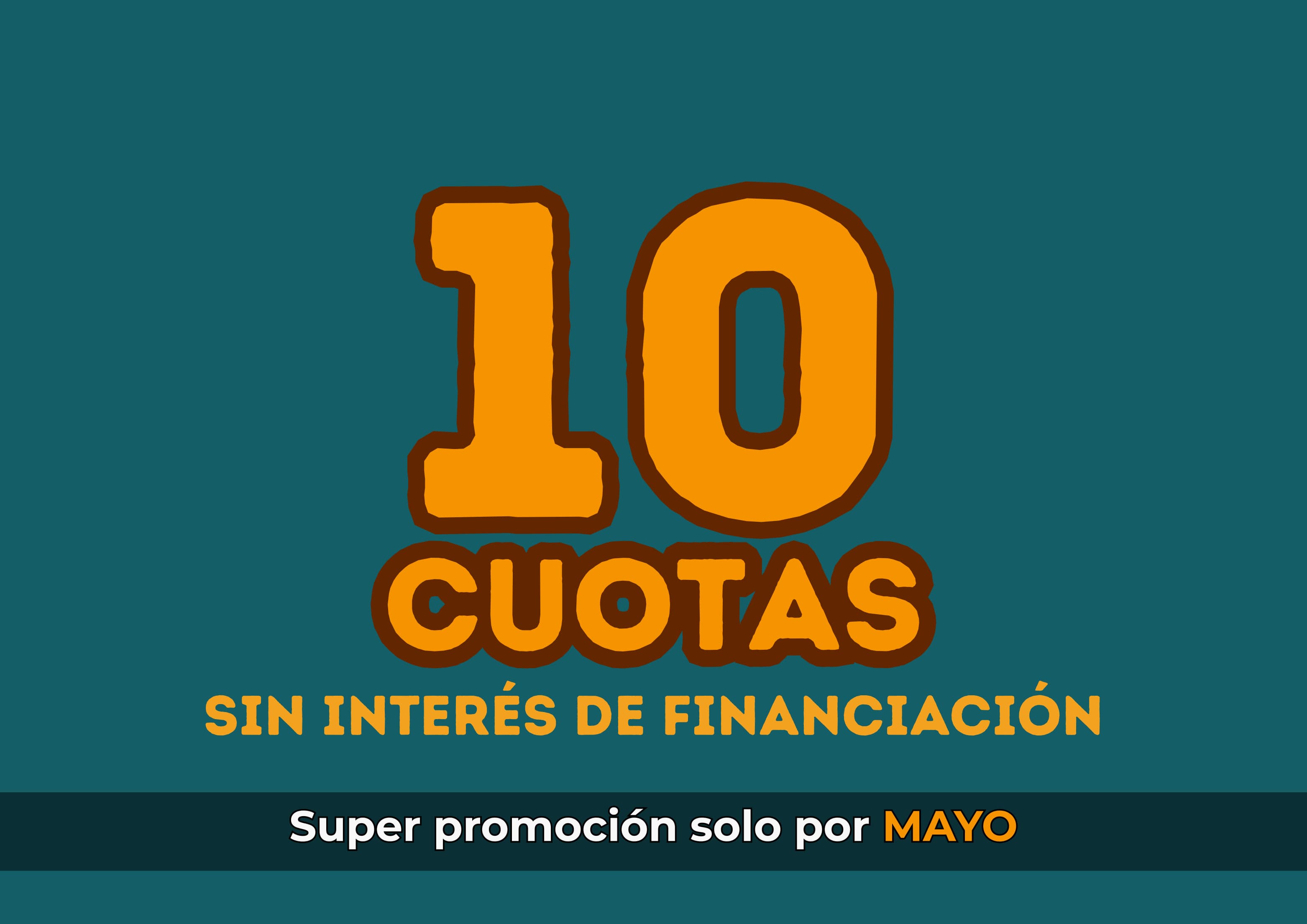 Promocion 10 Cuotas!!